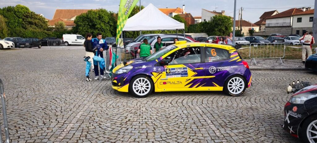 Rali Espumante do Dão: Fábio Cruz continua evolução ao volante do Clio
