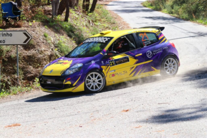 Fábio Cruz e a Egigarage Motorsport estrearam Renault Clio no Rali Cidade Termal